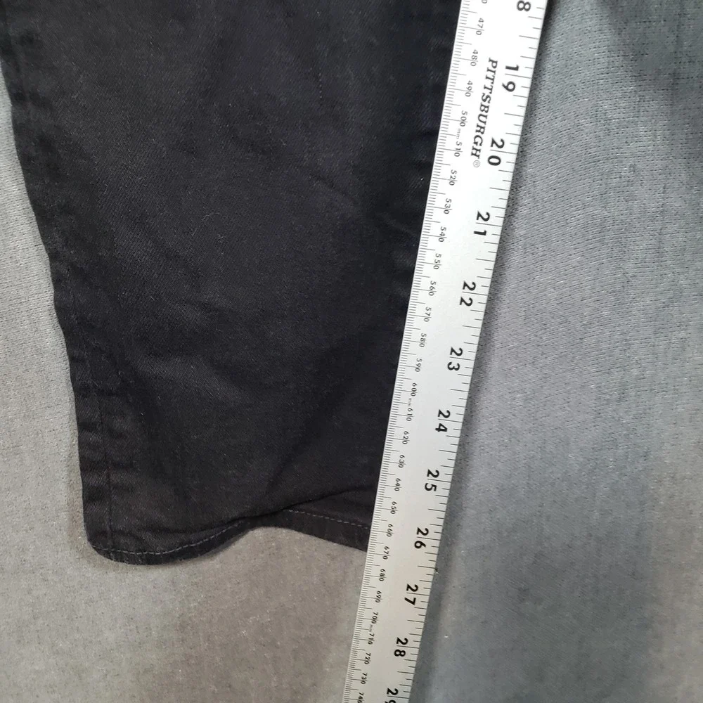 Abercrombie & Fitch Athletic Slim Jeans Mens 28x28 Black Signature Stretch Denim